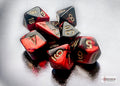 Gemini Mini-Polyhedral Black-Red/gold