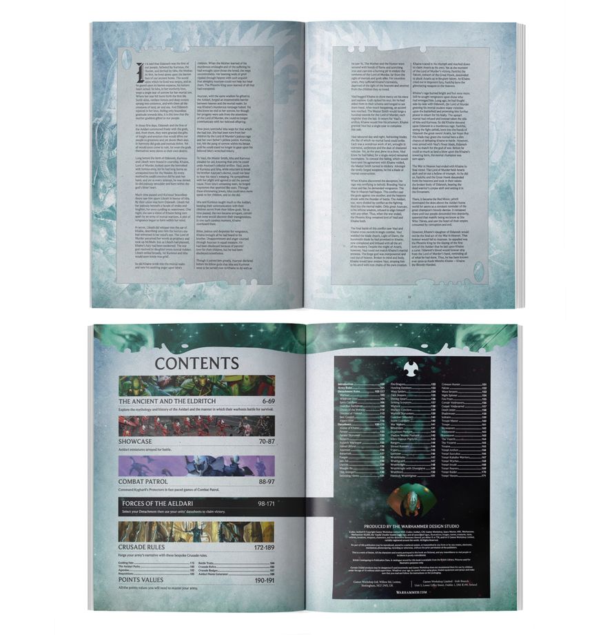 CODEX: AELDARI (ENGLISH)