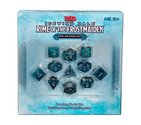 Dungeons and Dragons - Icewind Dale: Rime of the Frostmaiden Dice Set EN