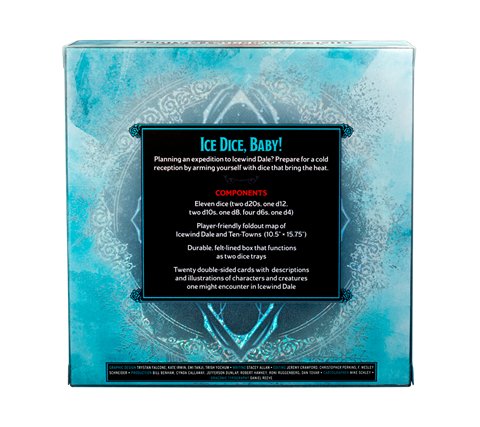 Dungeons and Dragons - Icewind Dale: Rime of the Frostmaiden Dice Set EN
