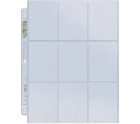 Ultra Pro - 9-Pocket Pages Top Loading Platinum Series (25 stuks)