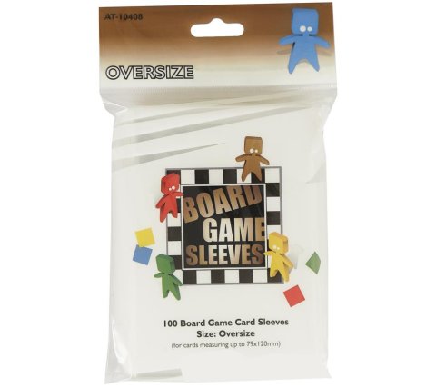 Board Game Sleeves: Oversized 79 x 120 mm (100 pieces)