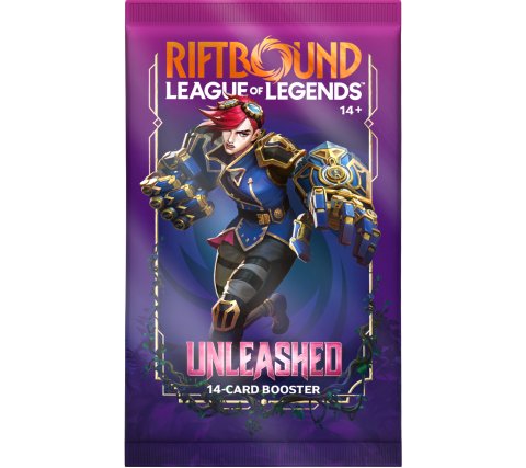 Riftbound League of Legends Unleashed Booster Pack RB-03BP01 14 cards