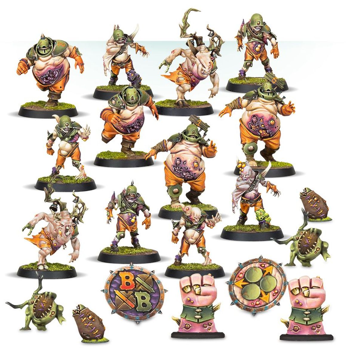 BLOOD BOW NURGLE TEAM Nurgle’s Rotters