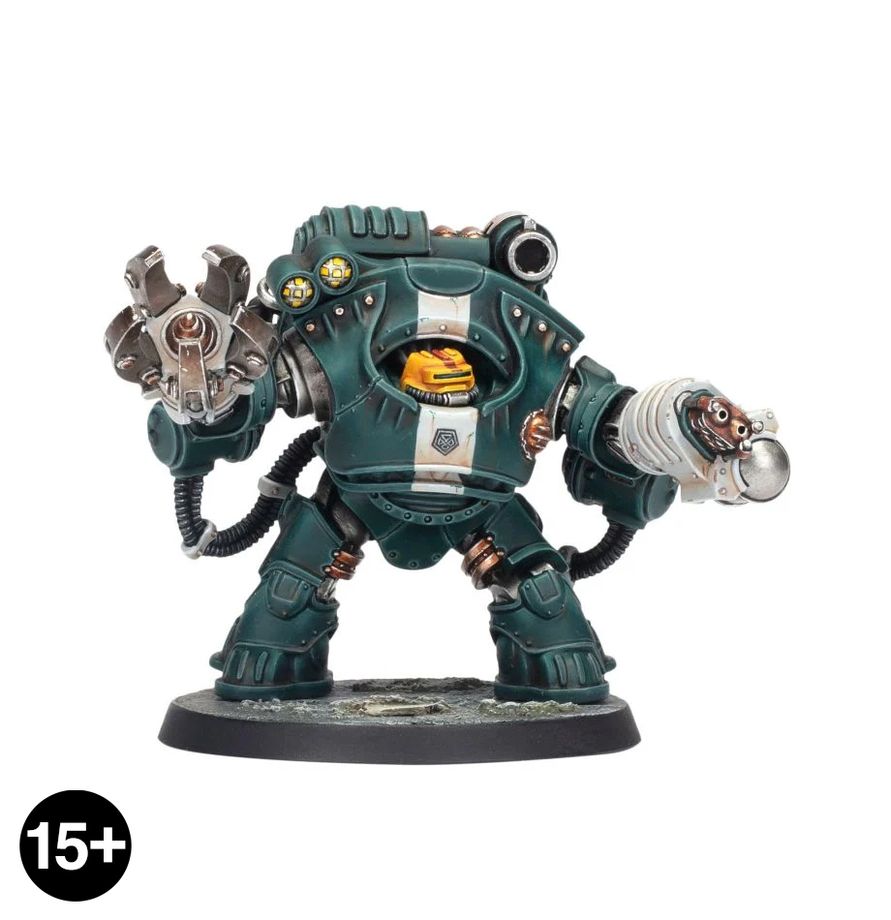 Necromunda — Ironhead Squat Prospectors Vartijan Exo-Driller