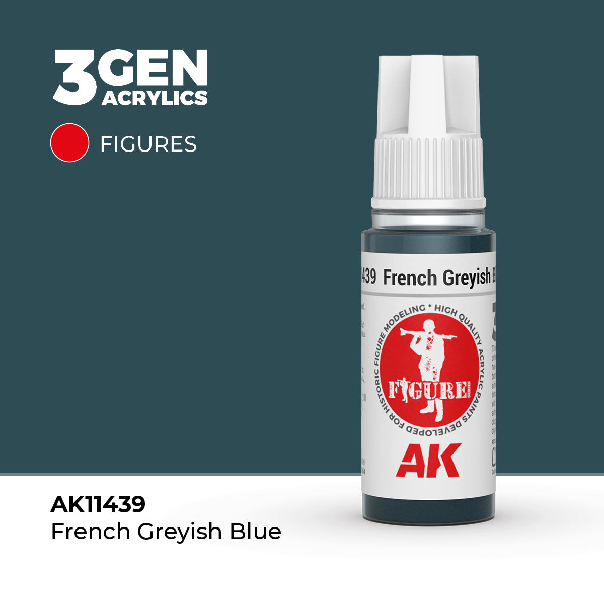 AK Interactive French Greyish Blue – 18ml (AK11439)