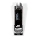 AK Interactive — SMALL SILICONE BRUSHES MEDIUM TIP (5 SILICONE PENCILS)
