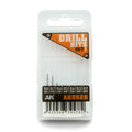 AK Interactive Drill Bits Set 1 AK9528 seven precision drill bits 0.2mm to 0.8mm for miniature and scale modelling