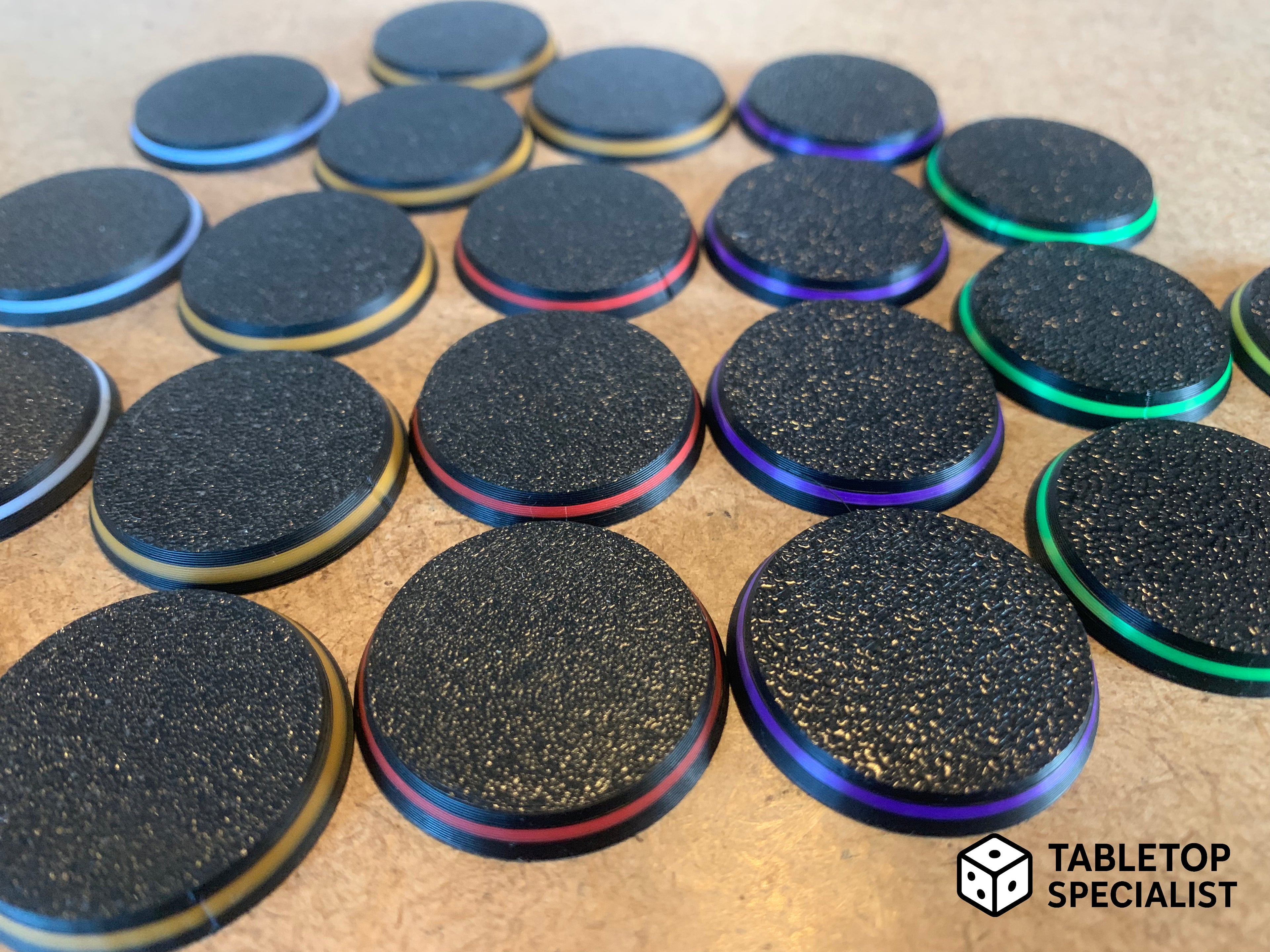 Bretonnia Blood Bowl base with Ring colors with officially approved by NAF