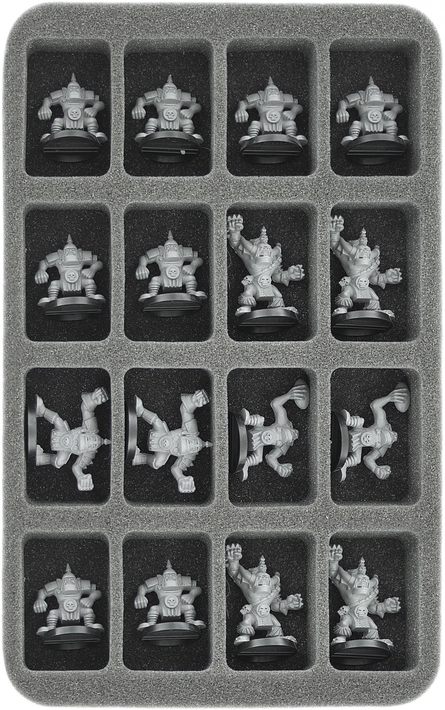 Feldherr MEDIUM case for 102 Blood Bowl miniatures