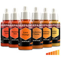 The Army Painter Warpaints Fanatic Flexible Triad Oranges WP3233P 6 x 18ml acrylic miniature paint set