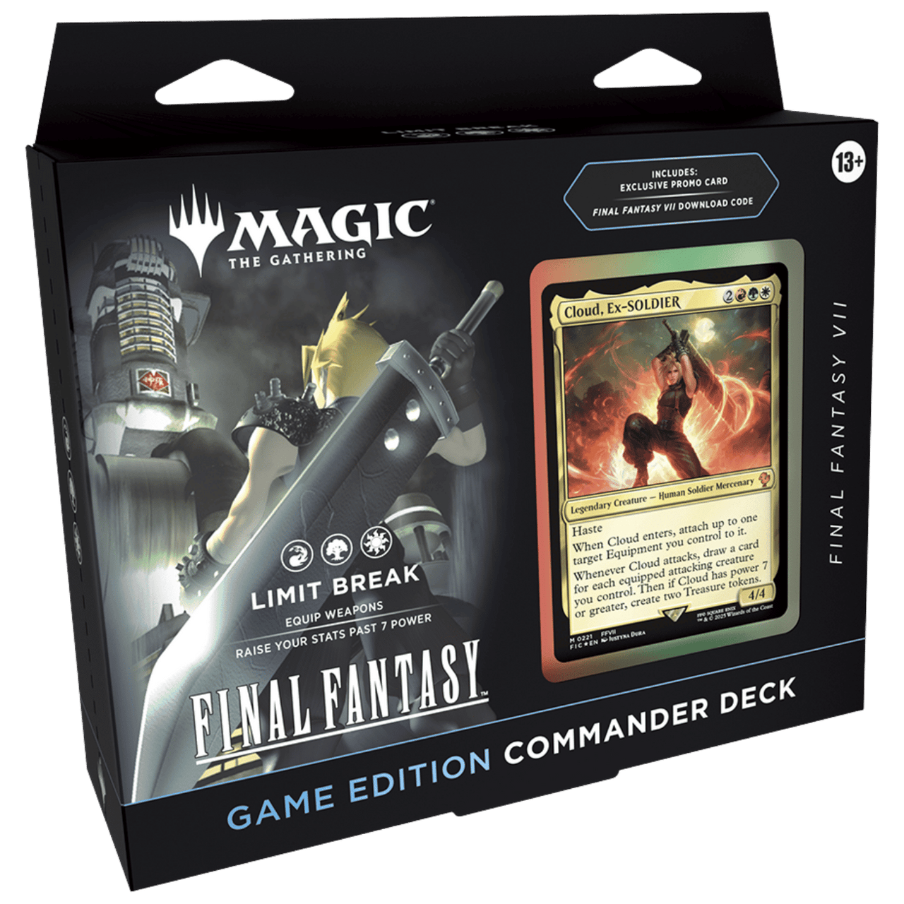 Magic The Gathering Final Fantasy VII Commander Deck Limit Break Game Edition