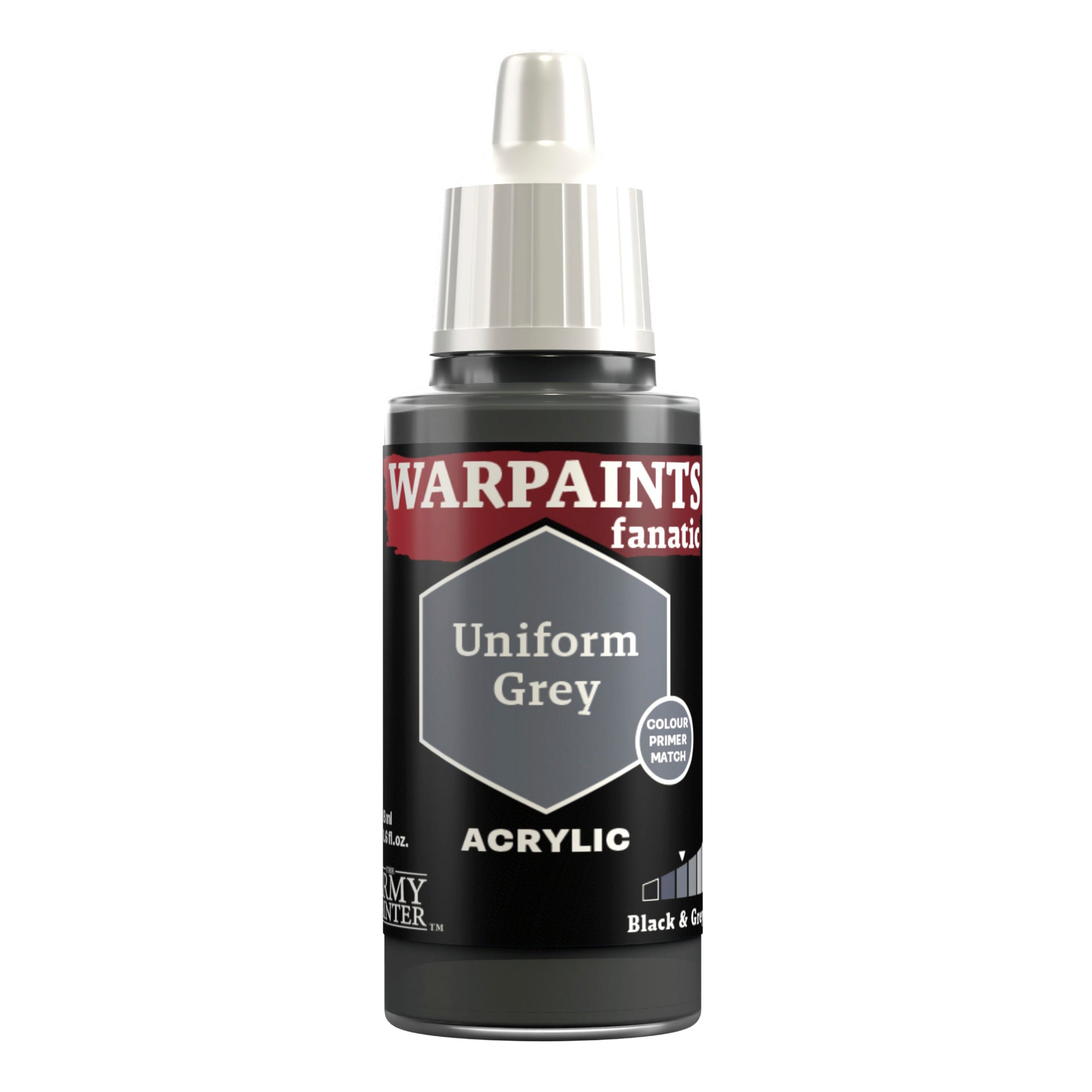 The Army Painter Warpaints Fanatic Uniform Grey WP3003P 18ml acrylic miniature paint