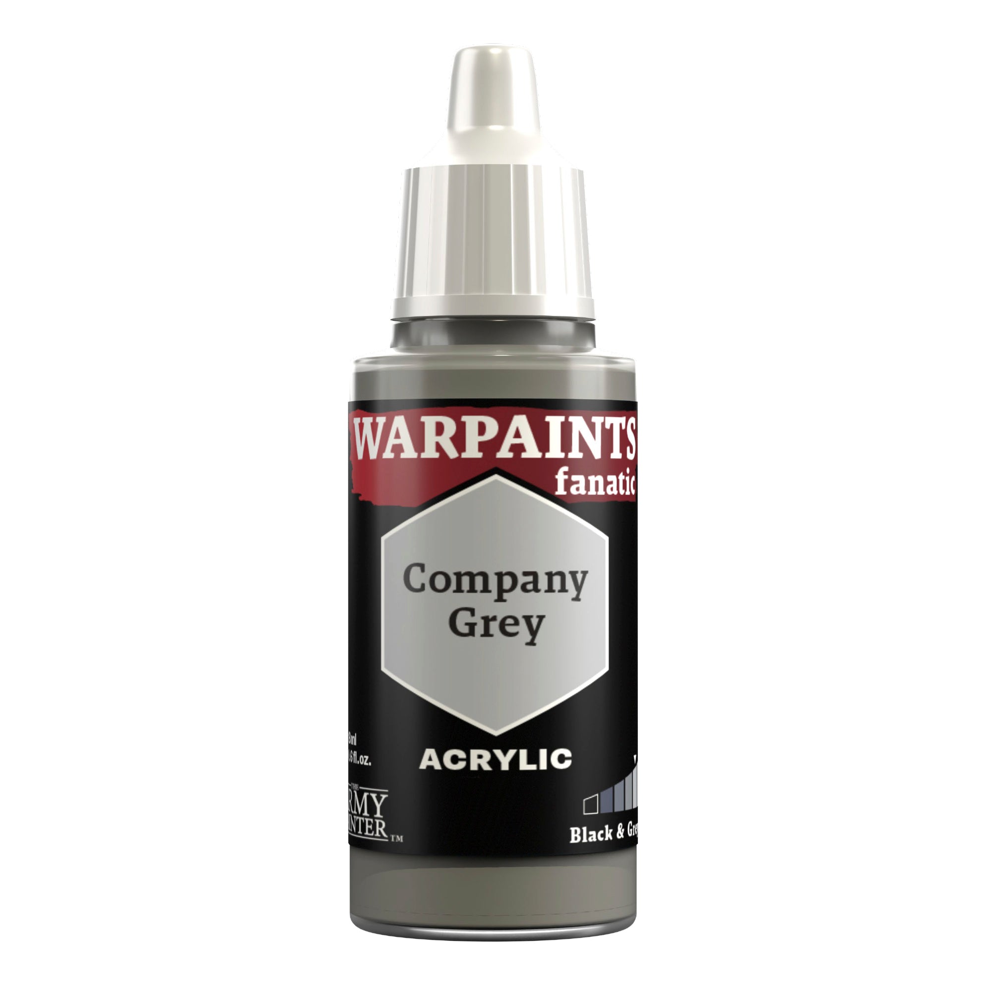 The Army Painter Warpaints Fanatic Company Grey WP3005P 18ml acrylic miniature paint