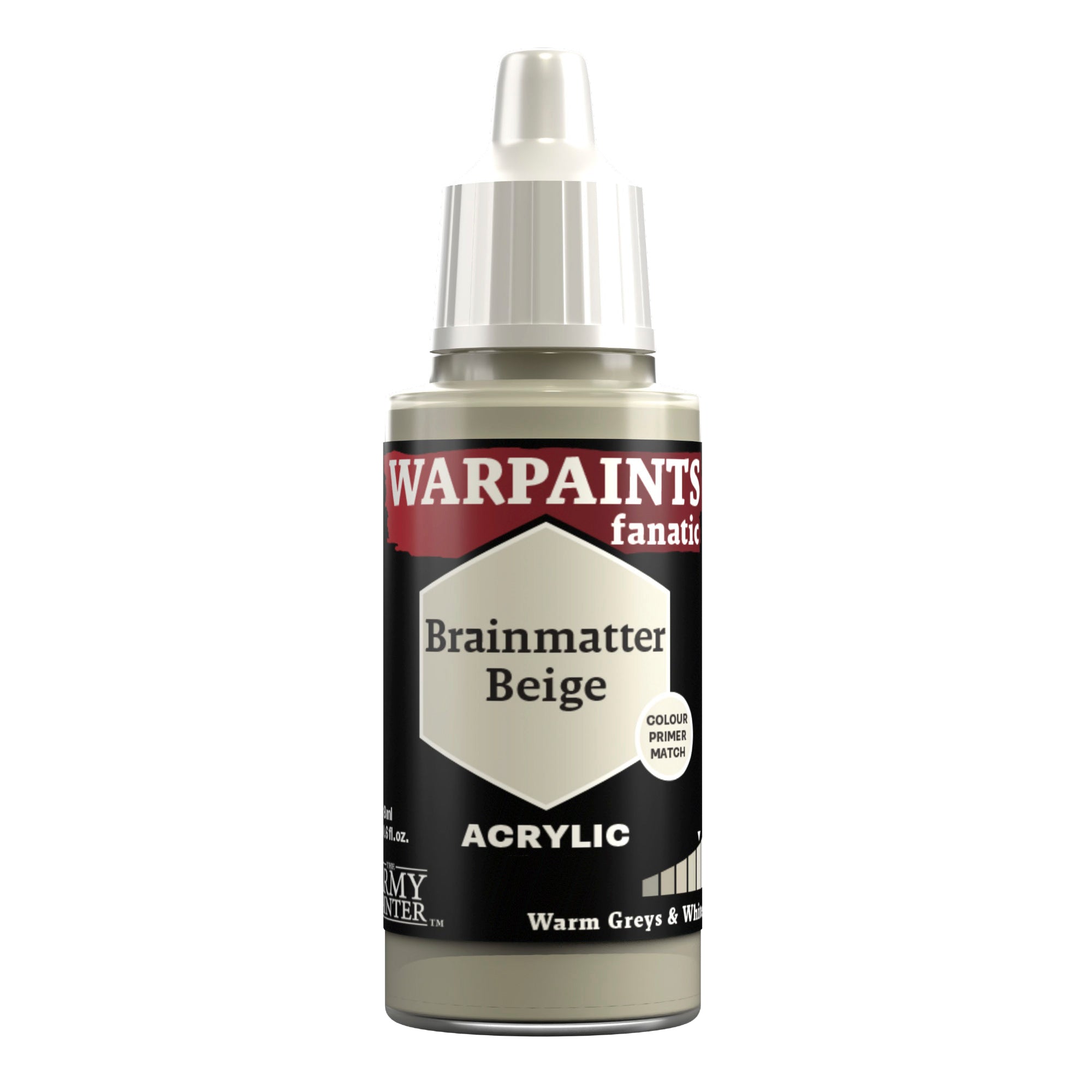 The Army Painter Warpaints Fanatic Brainmatter Beige WP3011P 18ml acrylic miniature paint