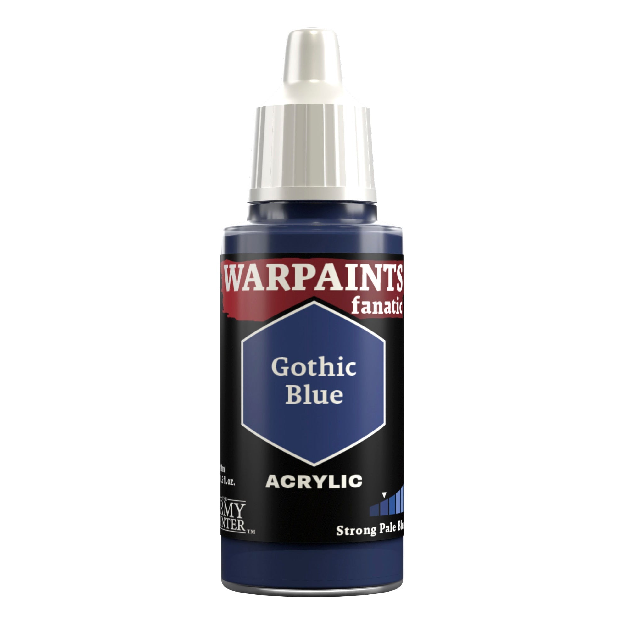 The Army Painter Warpaints Fanatic Gothic Blue WP3020P 18ml acrylic miniature paint