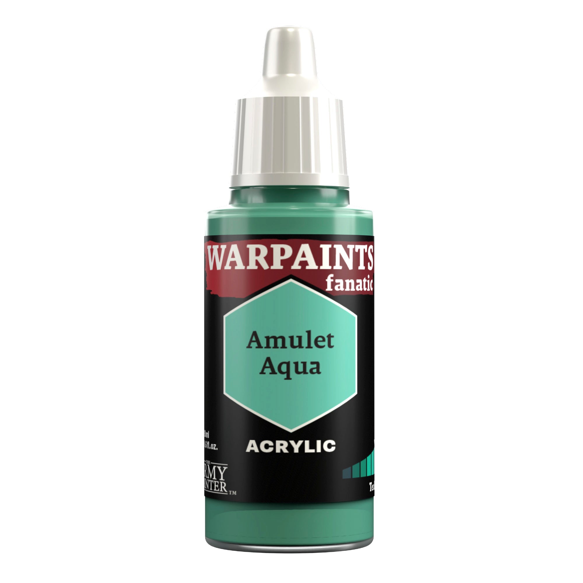 The Army Painter Warpaints Fanatic Amulet Aqua WP3048P 18ml acrylic miniature paint