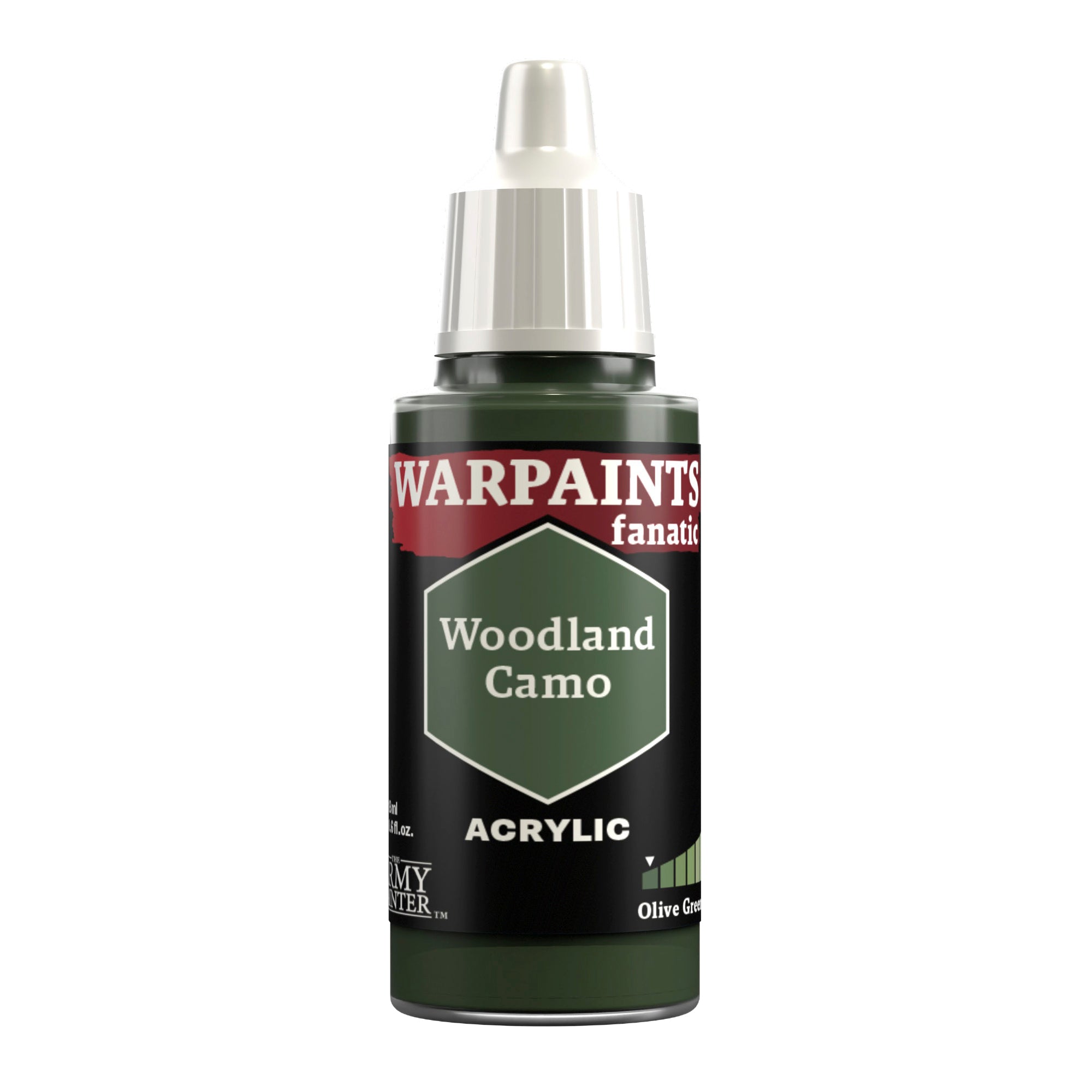 The Army Painter Warpaints Fanatic Woodland Camo WP3067P 18ml acrylic miniature paint