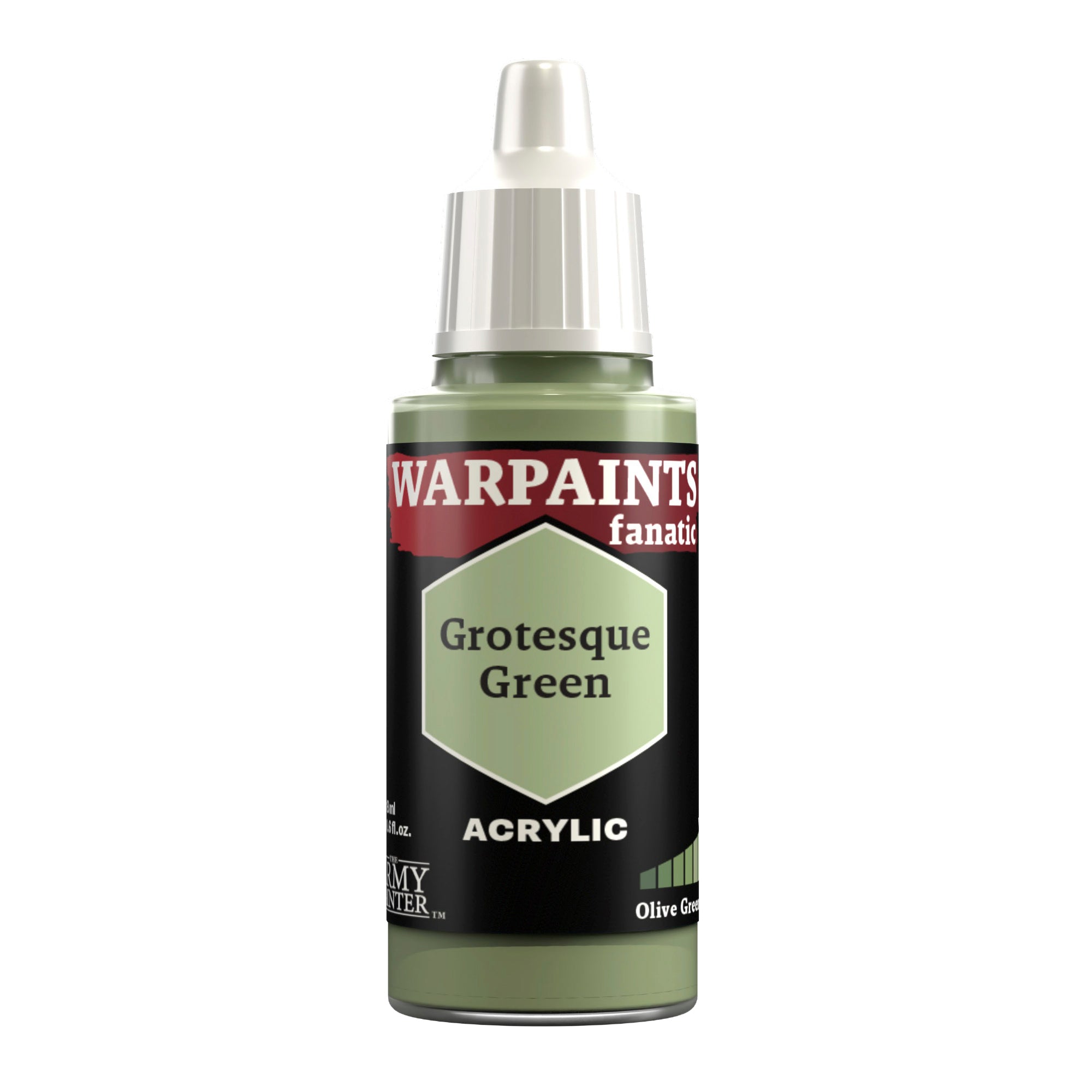 The Army Painter Warpaints Fanatic Grotesque Green WP3072P 18ml acrylic miniature paint