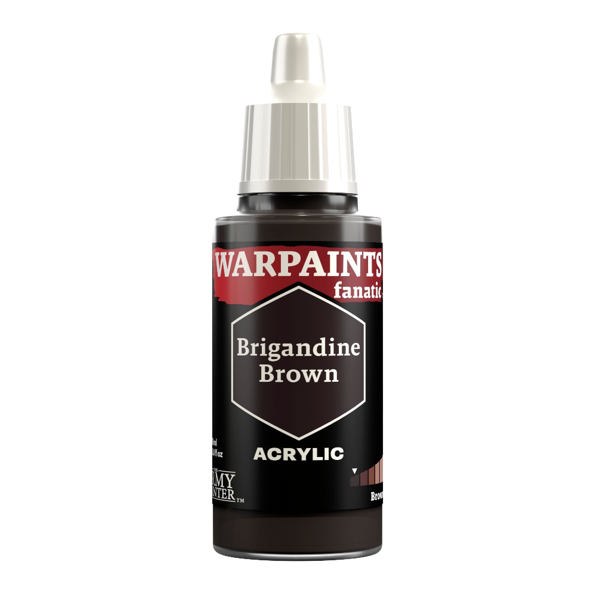 The Army Painter Warpaints Fanatic Brigandine Brown WP3073P 18ml acrylic miniature paint