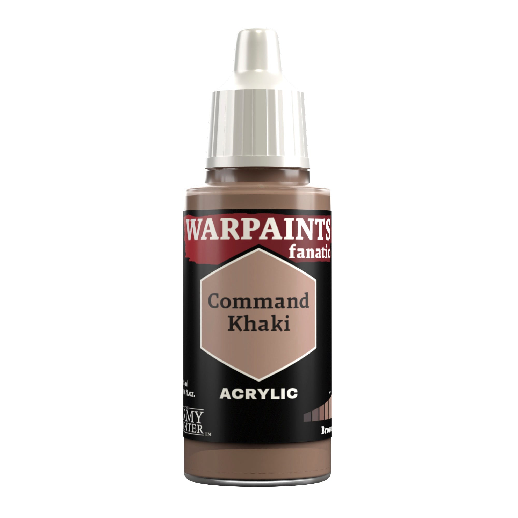 The Army Painter Warpaints Fanatic Command Khaki WP3077P 18ml acrylic miniature paint