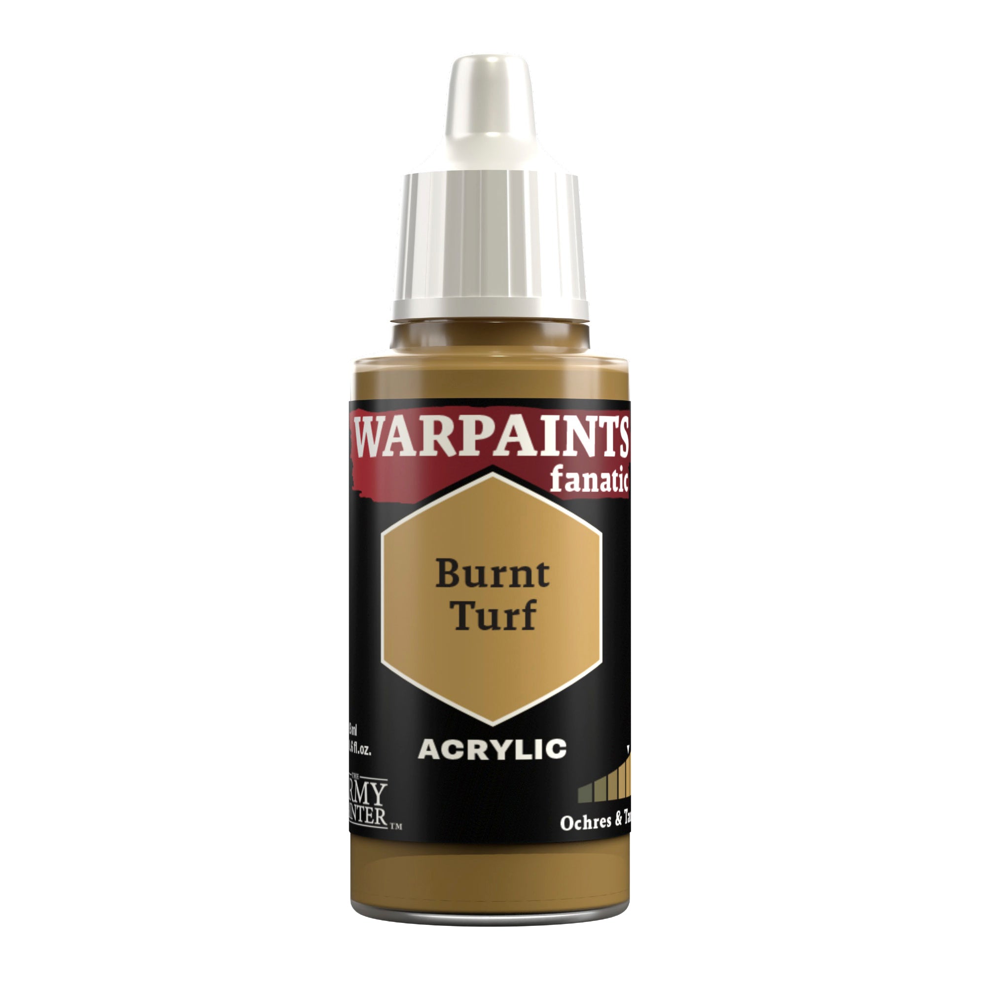 The Army Painter Warpaints Fanatic Burnt Turf WP3083P 18ml acrylic miniature paint