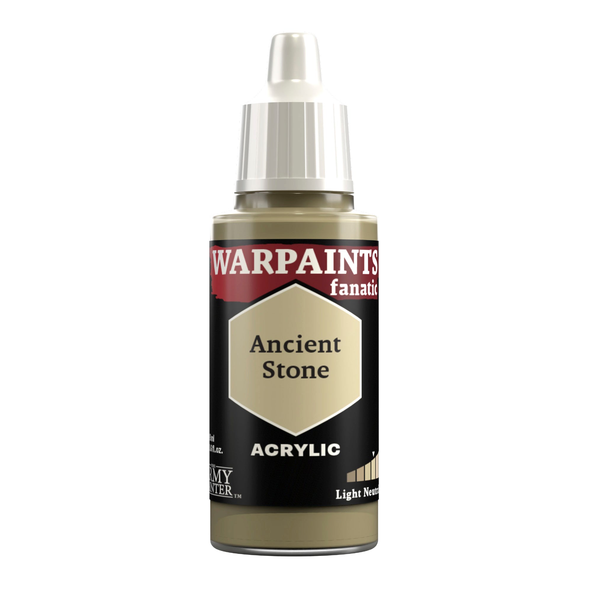 The Army Painter Warpaints Fanatic Ancient Stone WP3088P 18ml acrylic miniature paint