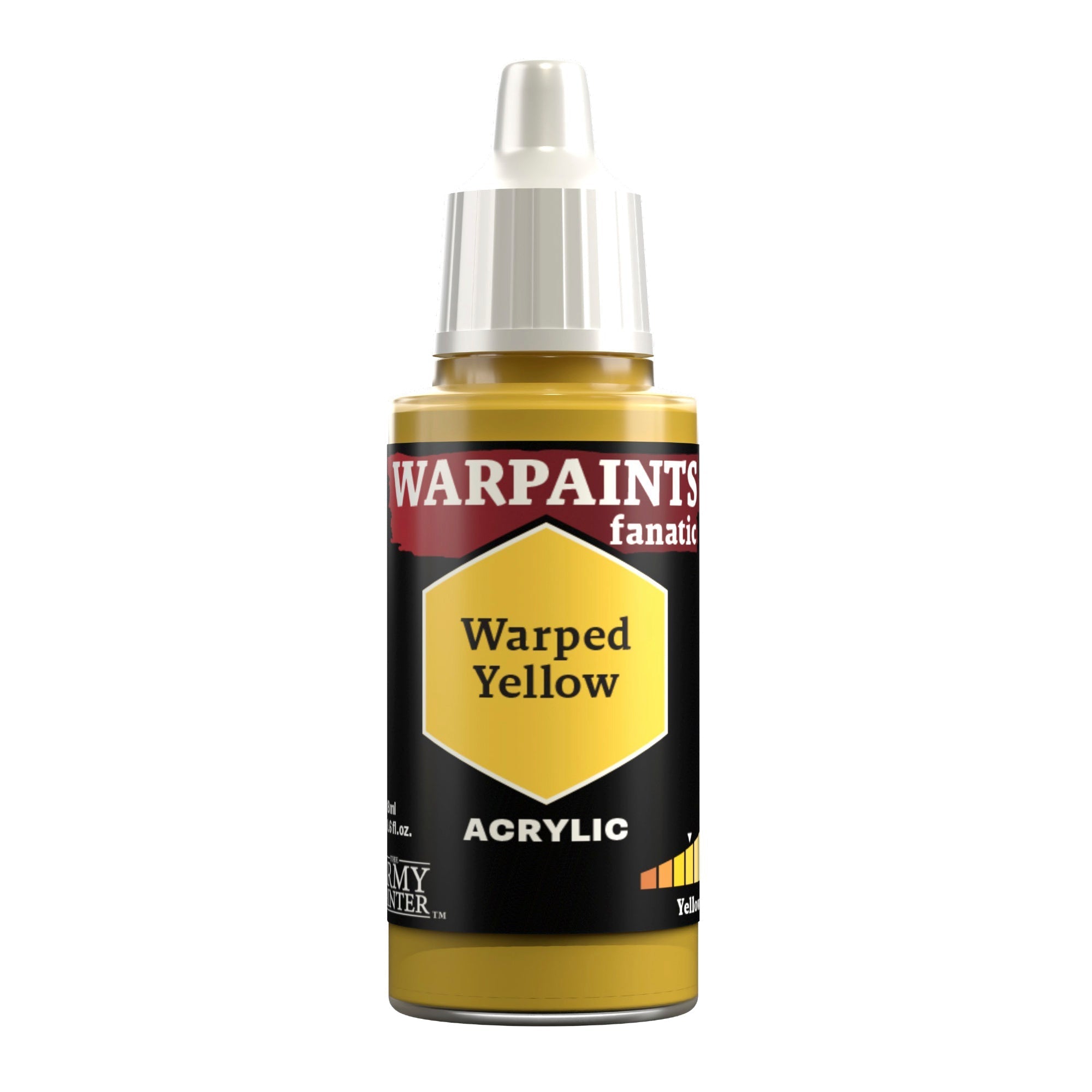 The Army Painter Warpaints Fanatic Warped Yellow WP3094P 18ml acrylic miniature paint