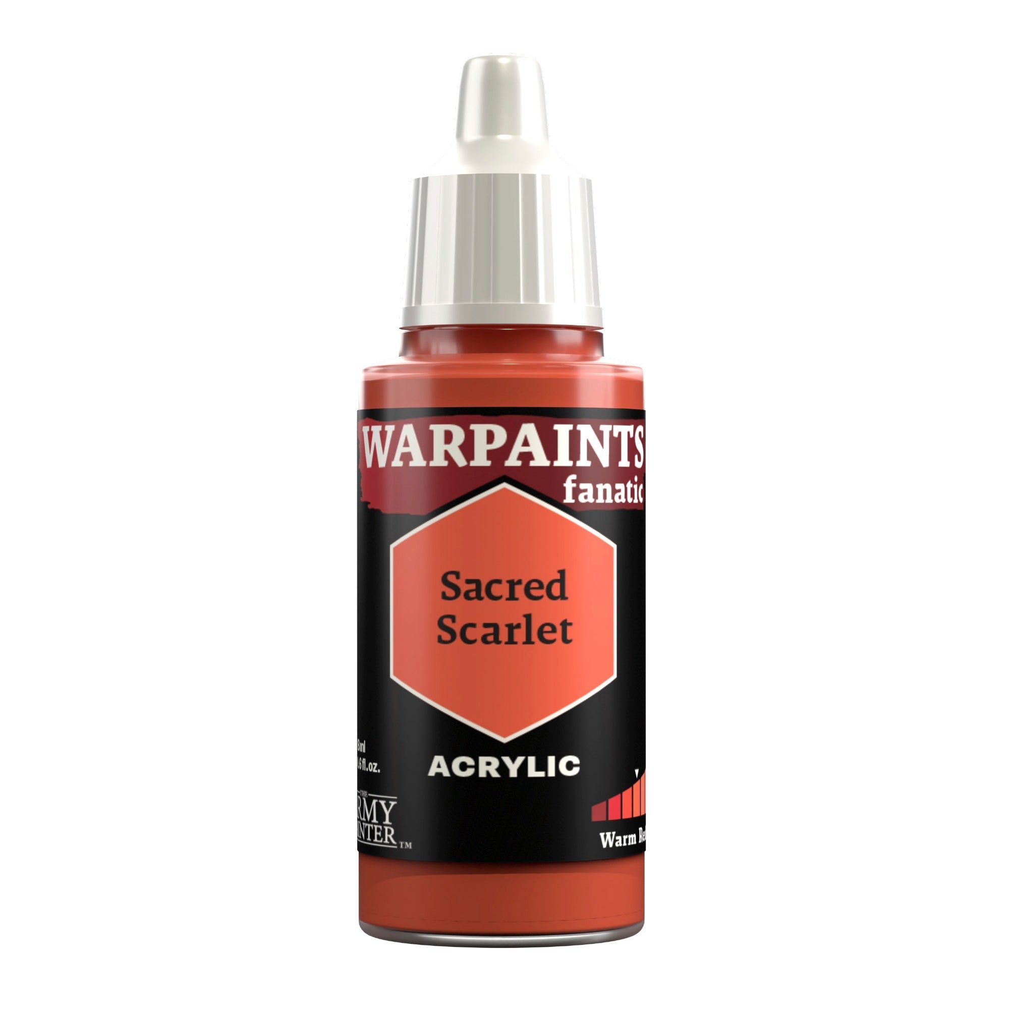 The Army Painter Warpaints Fanatic Sacred Scarlet WP3106P 18ml acrylic miniature paint