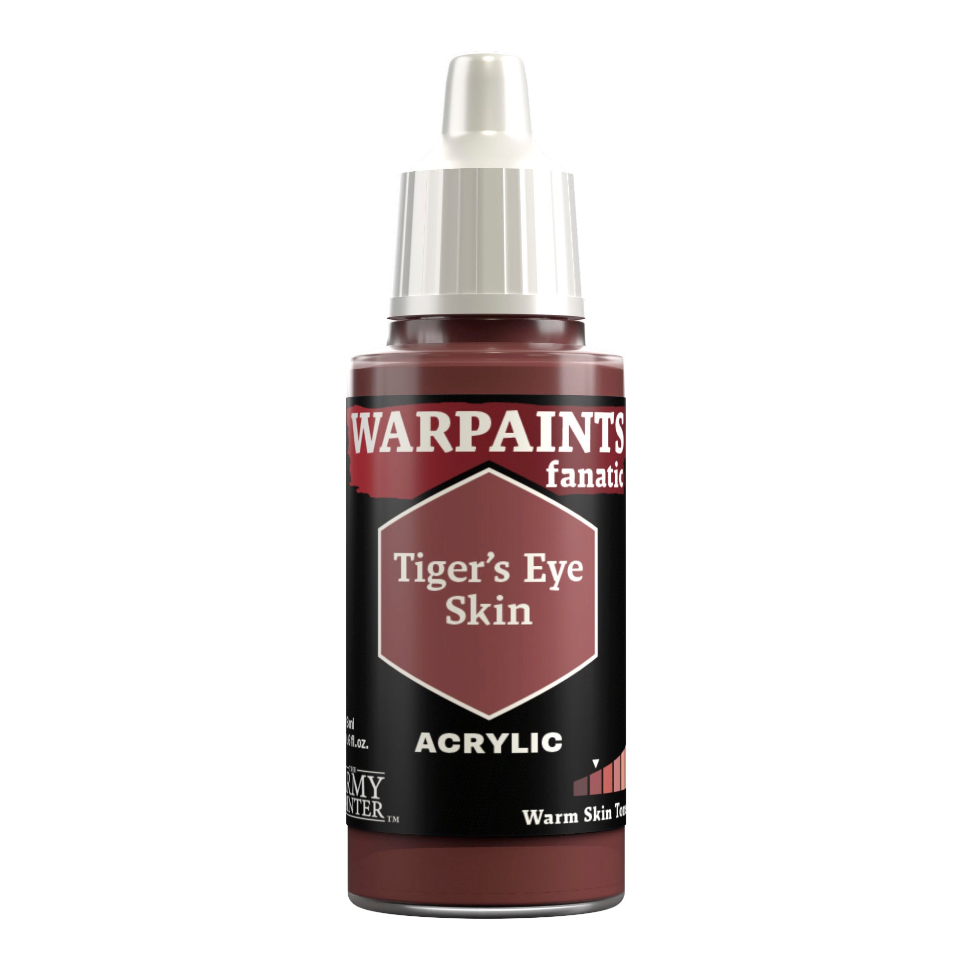 The Army Painter Warpaints Fanatic Tiger's Eye Skin WP3152P 18ml acrylic miniature paint