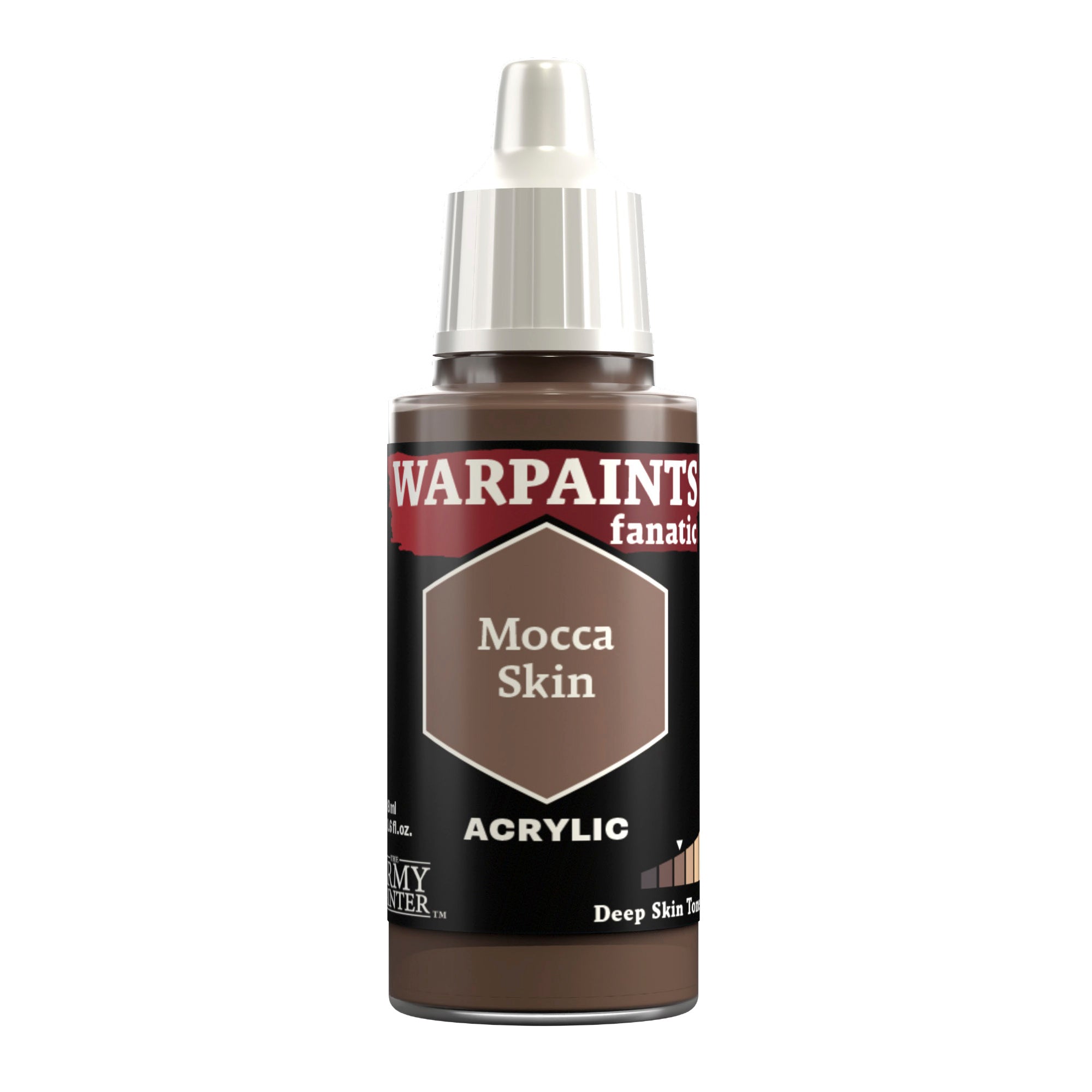The Army Painter Warpaints Fanatic Mocca Skin WP3159P 18ml acrylic miniature paint