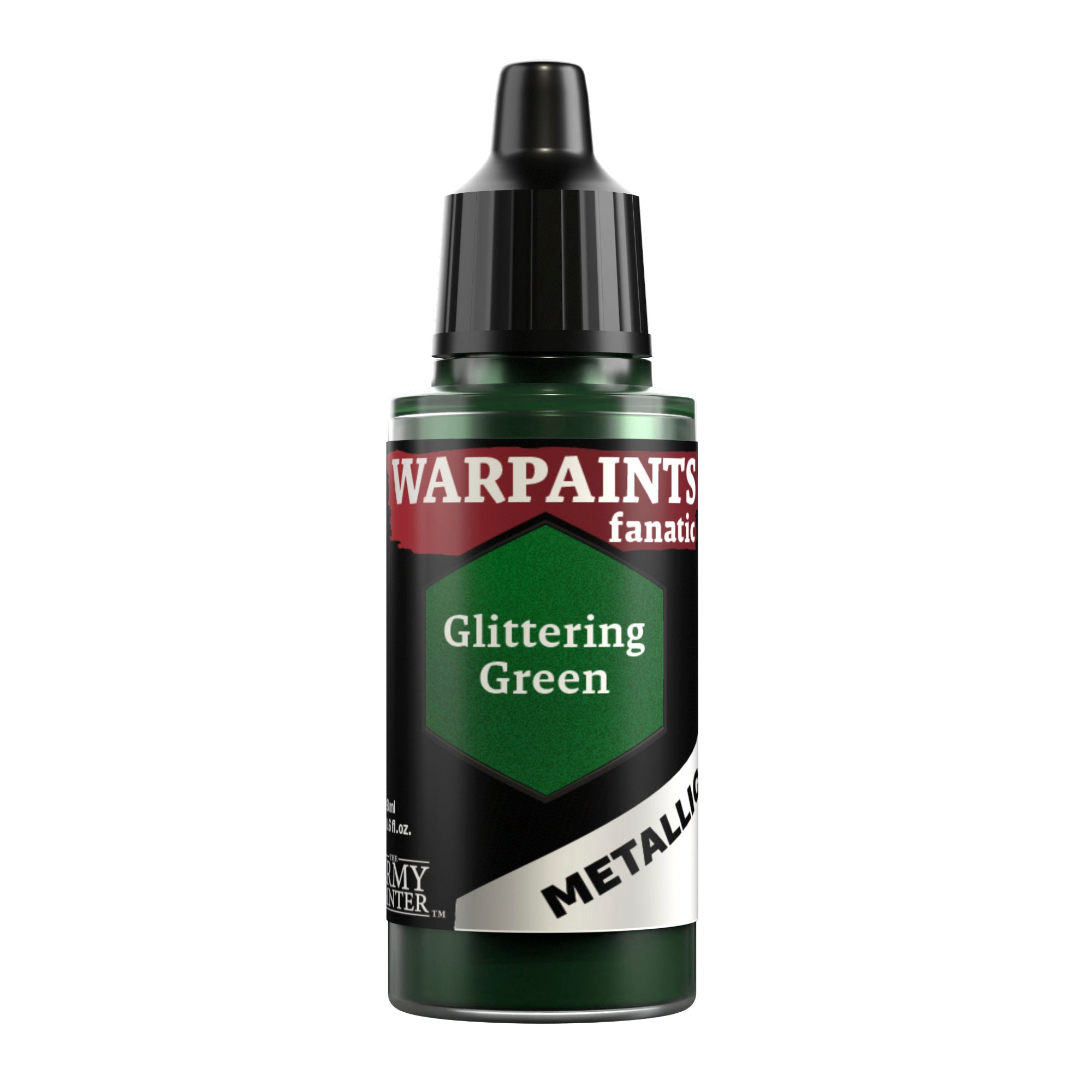 The Army Painter Warpaints Fanatic Glittering Green WP3197P 18ml