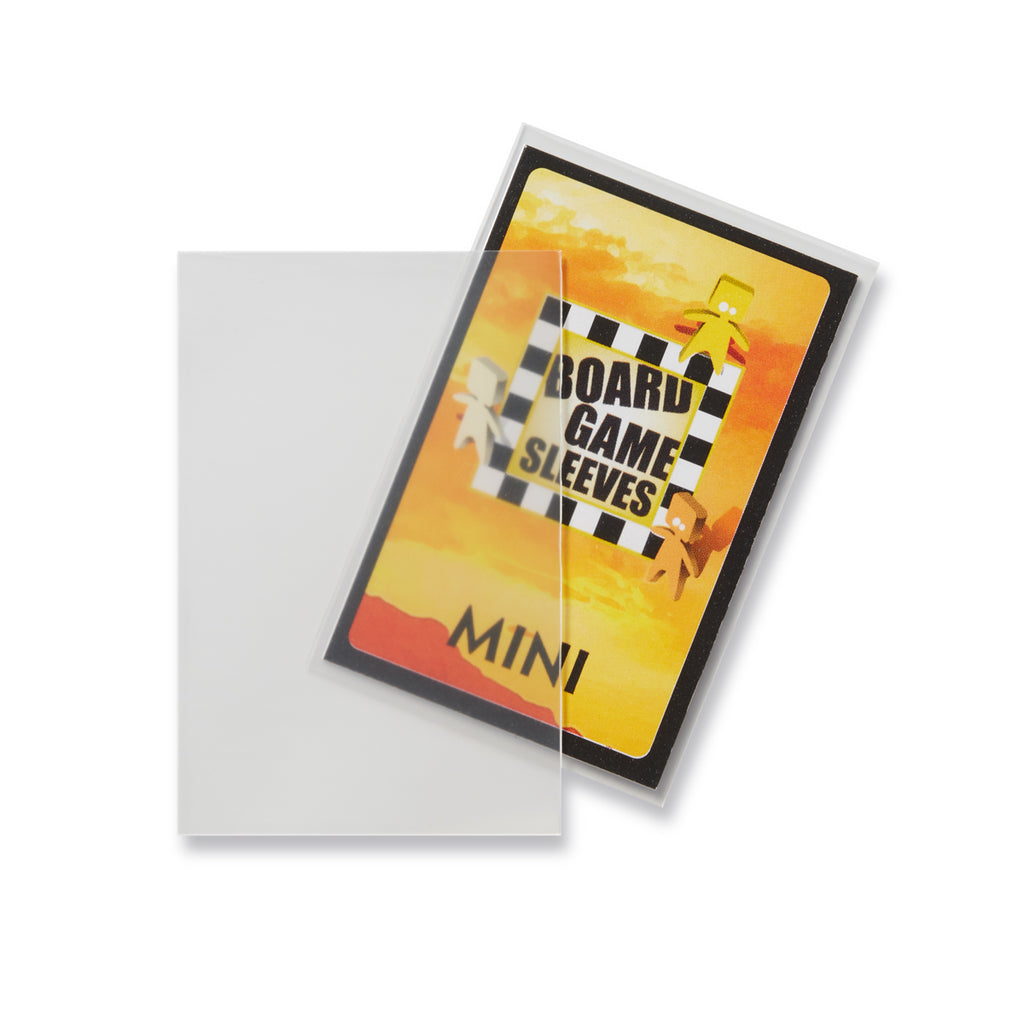 Board Games Sleeves Non-Glare: 41x63mm [Mini] (50 Sleeves)