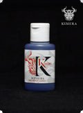 Cool phthalo blue with red undertones—essential for oceans and vibrant mixes.