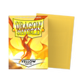 Dragon Shield Standard Sleeves — Yellow (Matte, 100 Sleeves)