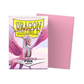 Dragon Shield Standard Sleeves — Pink (Matte, 100 Sleeves)
