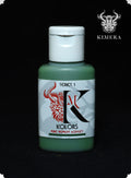 Natural green oxide for terrain, moss, and aging.