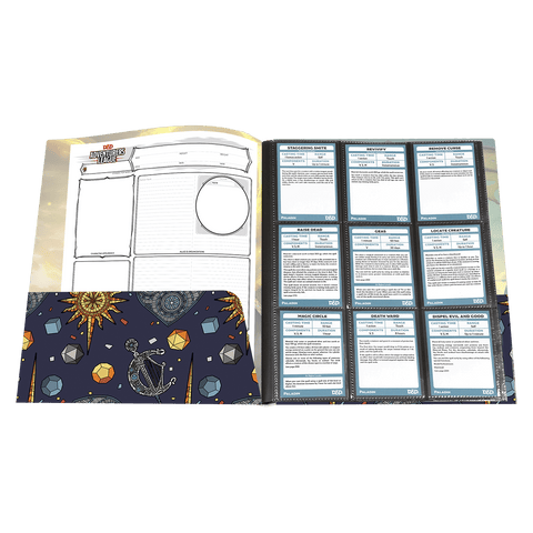 Ultra Pro: Dungeons & Dragons: Character Folio: Honor Among Thieves: Regé-Jean Page [with Stickers]