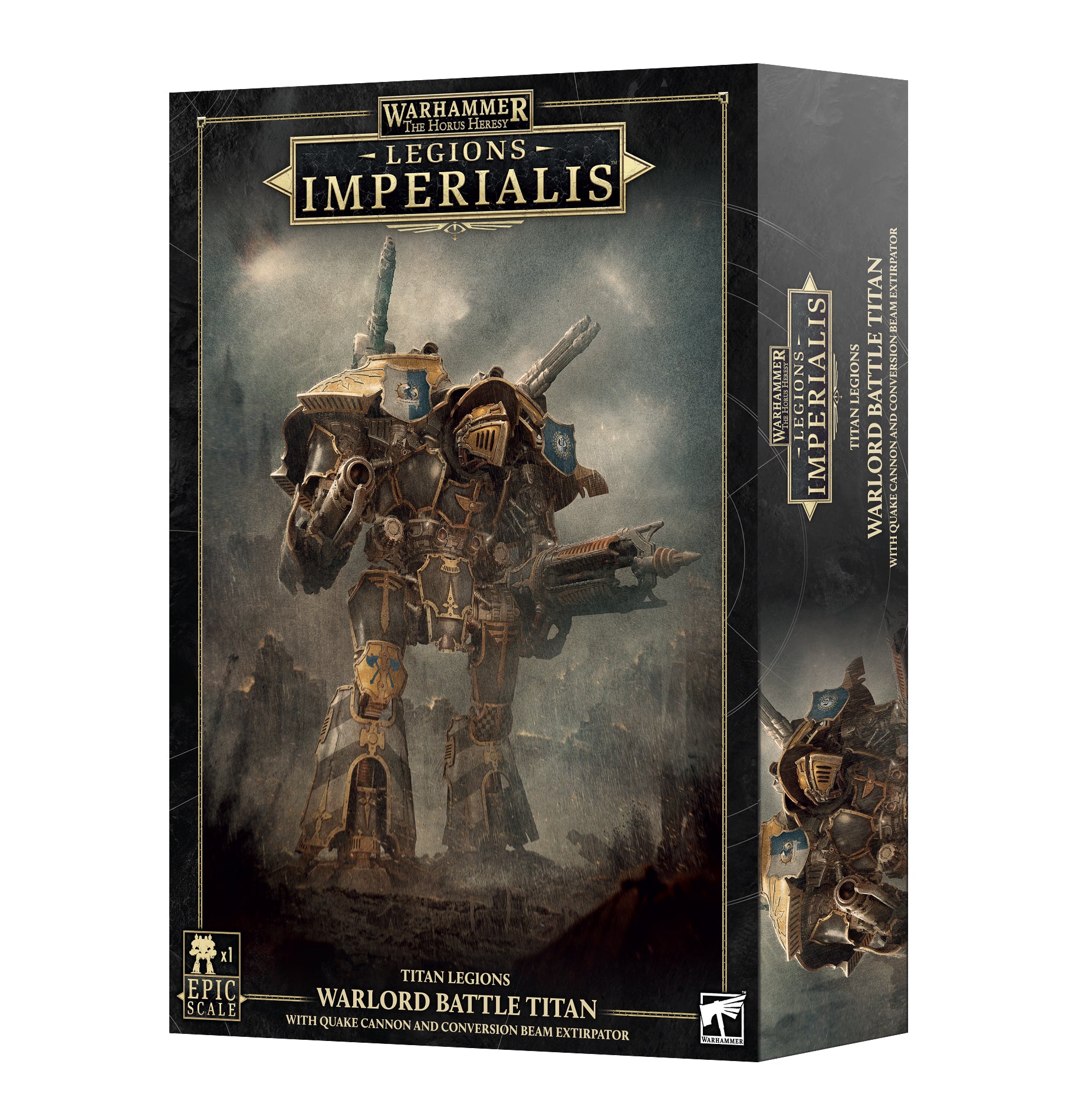 Legions Imperialis: Warlord Titan + Quake Cannon & Beam/Exterminator
