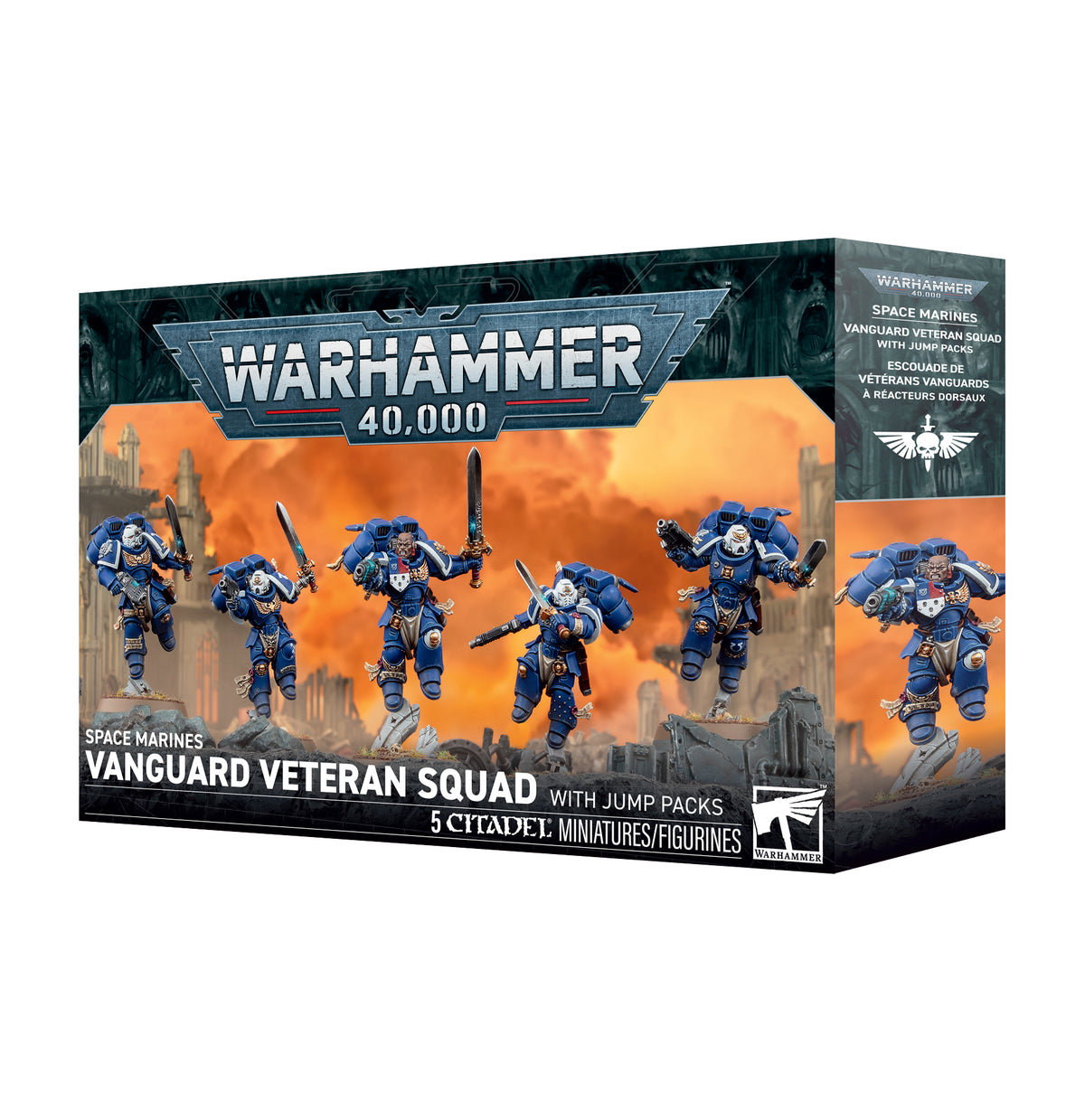 Warhammer 40,000: Space Marines — Vanguard Veteran Squad with Jump Packs