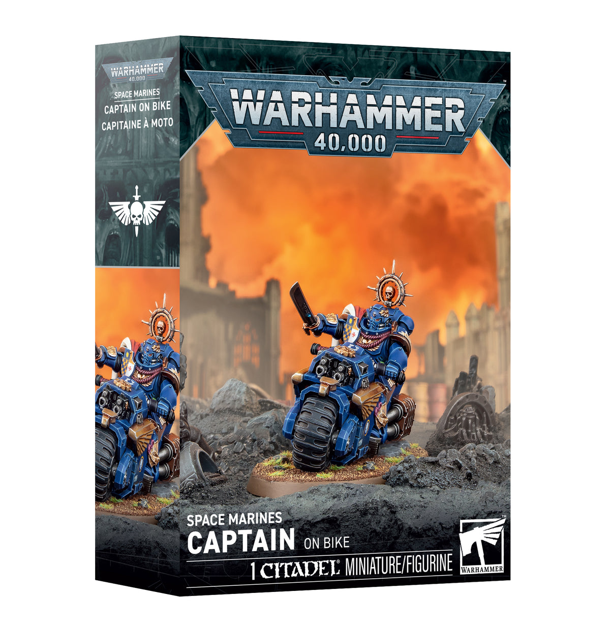 Warhammer 40,000: Space Marines — Captain on Bike