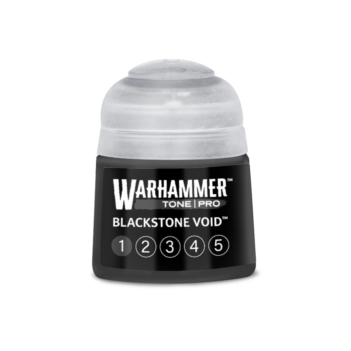 Warhammer Tone Pro: Blackstone Void 1 (20-121) — 12ml Acrylic Miniature Paint