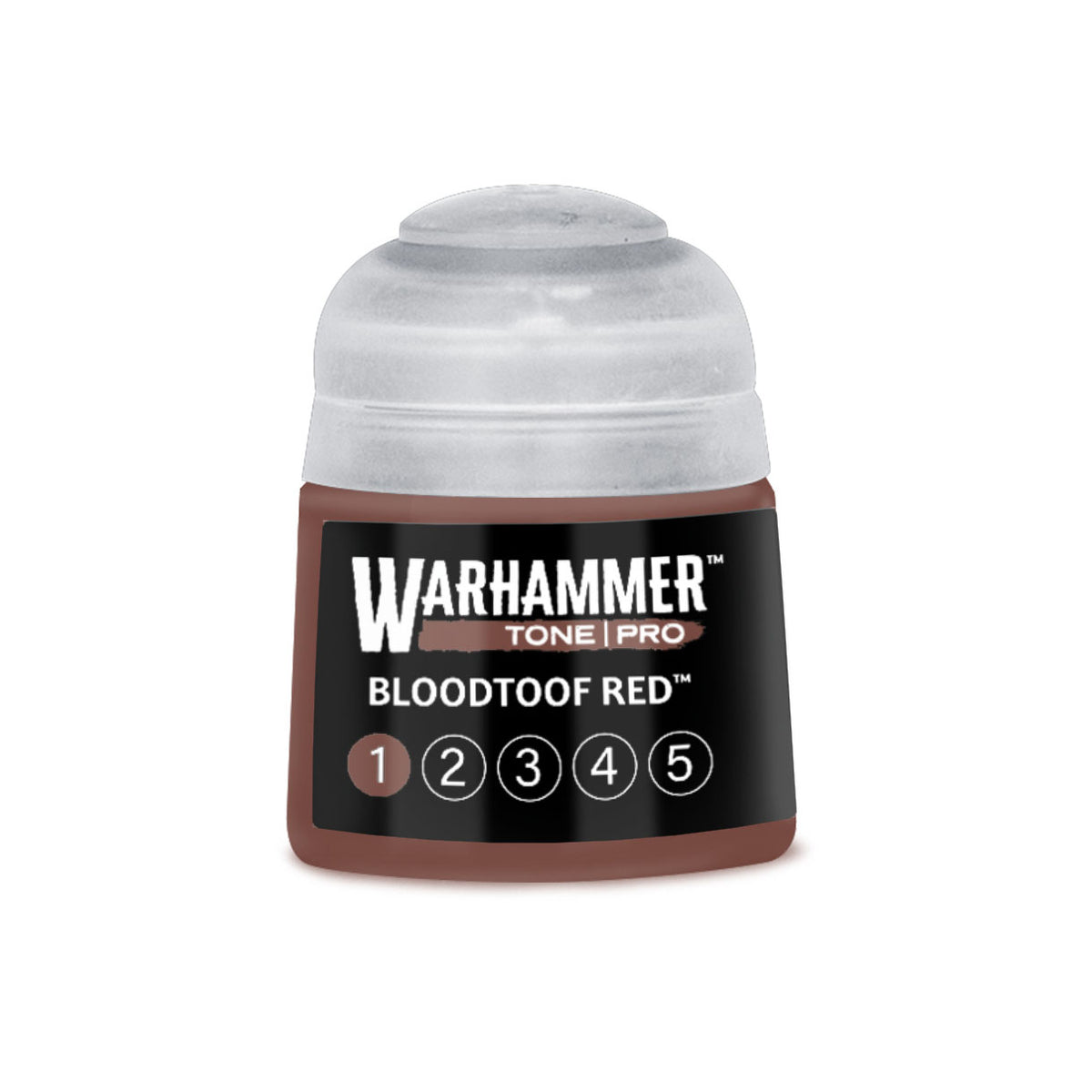 Warhammer Tone Pro: Bloodtoof Red 1 (20-151) — 12ml Acrylic Miniature Paint