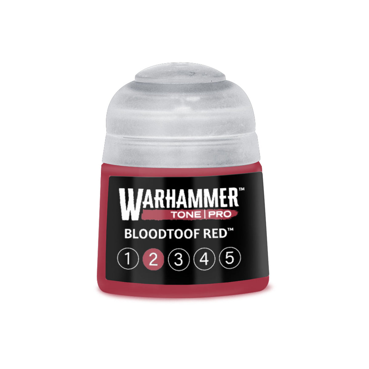 Warhammer Tone Pro: Bloodtoof Red 2 (20-152) — 12ml Acrylic Miniature Paint