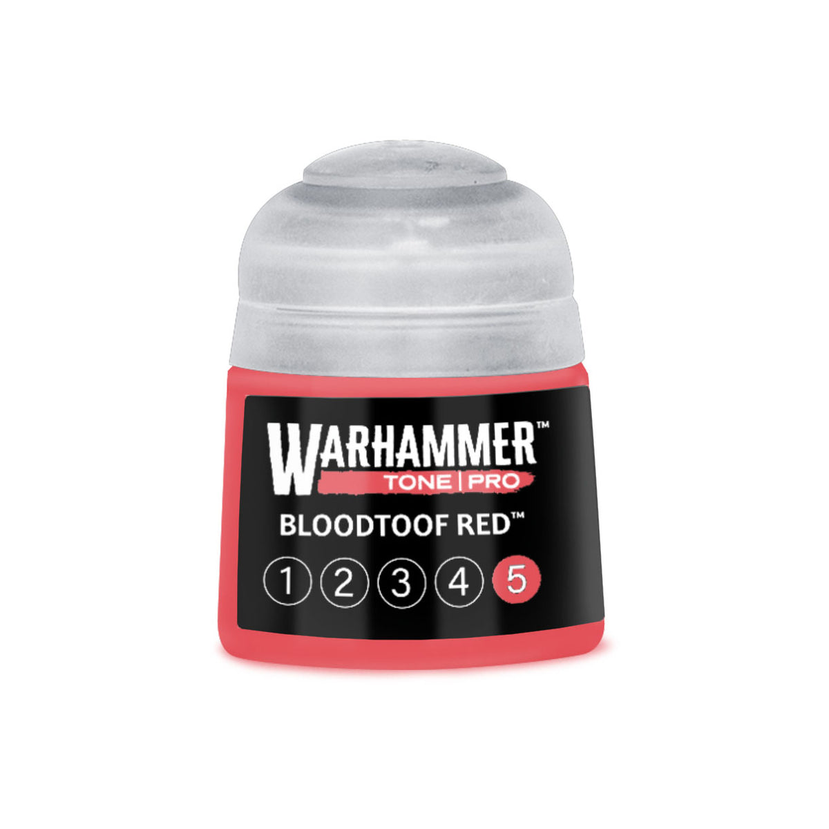 Warhammer Tone Pro: Bloodtoof Red 5 (20-155) — 12ml Acrylic Miniature Paint