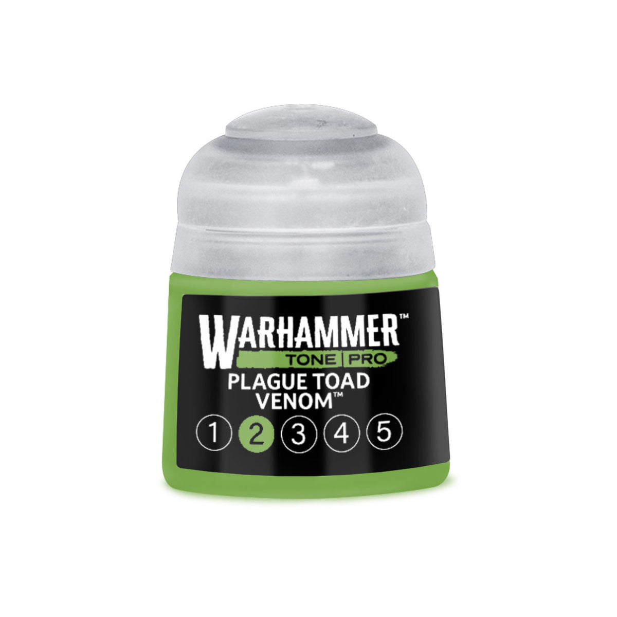 Warhammer Tone Pro: Plague Toad Venom 2 (20-212) — 12ml Acrylic Miniature Paint