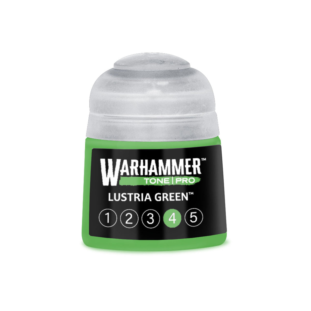 Warhammer Tone Pro: Lustria Green 4 (20-254) — 12ml Acrylic Miniature Paint