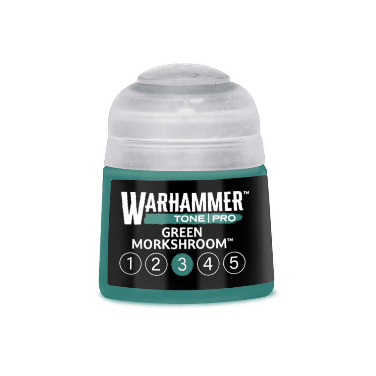 Warhammer Tone Pro: Green Morkshroom 3 (20-283) — 12ml Acrylic Miniature Paint