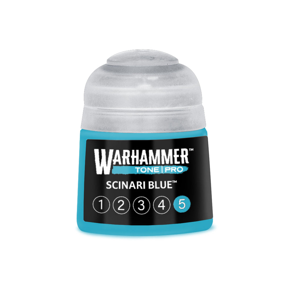 Warhammer Tone Pro: Scinari Blue 5 (20-345) — 12ml Acrylic Miniature Paint