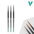 Vallejo Designer Set (B02991) — Synthetic Round Brushes Sizes 0, 1, 2